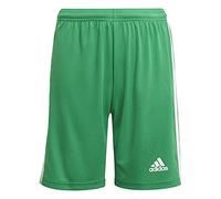 adidas Squadra 21 Shorts Bermudas, Niños, Team Green/White, 11-12 Years