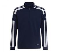 adidas Squadra 21 Training Top Sweatshirt, Unisex niños, Team Navy Blue/White, 11-12 Years