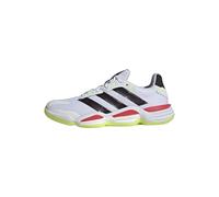 adidas Stabil 16 Indoor Shoes, Calzado Deportivo Hombre, Cloud White/Aurora Met. / Aurora Plum, 48 2/3 EU
