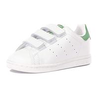 adidas Stan Smith CF I, Zapatillas Deportivas Unisex niños, Blanco/Verde, 22 EU
