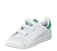 adidas Stan Smith CF, Zapatillas Unisex niños, Blanco (Footwear White/Footwear White/Green), 31.5 EU