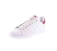 adidas Stan Smith J, Sneaker Unisex niños, Ftwr White Ftwr White Bold Pink 703, 35.5 EU