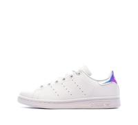 adidas Stan Smith J, Sneaker Unisex niños, Ftwr White Ftwr White Silver Met 521, 38 EU