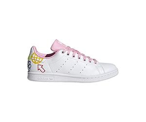 adidas Stan Smith W - Zapatillas Altas de Deporte para Mujer, FTWR White True Pink FTWR White, 36 2/3 EU