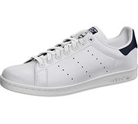 adidas Stan Smith, Zapatillas Unisex Adulto, Blanco Corriendo Blanco Corriendo Blanco Nuevo Azul Marino, 40 EU