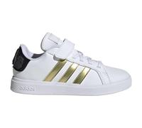 adidas Star Wars Grand Court 2.0 - Zapatillas Infantiles Unisex, Ftwwht Goldmt Cblack, 28 EU