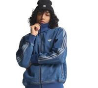 adidas Sudadera Adicolor Denim Firebird para hombre, azul marino, XL