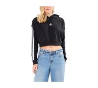 Adidas - Sudadera con capucha 3S FT CRO HD - Sport - Mujer - Negro - S -