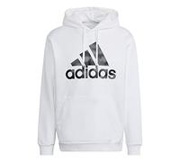 adidas Sudadera con Capucha Hombre Essentials Camo Blanco