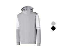 ADIDAS Sudadera con capucha para hombre (blanco, XL)