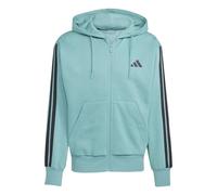 adidas Sudadera con Capucha para Hombre Essential Three Stripes de Forro Polar con Cremallera (1 Unidad)