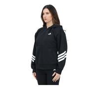 Adidas - Sudadera con Capucha y Cremallera Completa Future Icons 3-Stripes - Sport - Mujer - Negro - L -