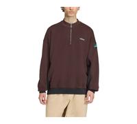 Adidas - Sudadera con capucha y media cremallera Equipment Blocked - Sport - Hombre - Marrón - M -