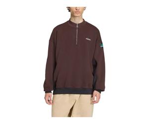 Adidas - Sudadera con capucha y media cremallera Equipment Blocked - Sport - Hombre - Marrón - M -