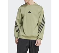 adidas Sudadera de hombre Future Icons 3 bandas adidas. Verde XL