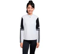 Adidas - Sudadera Squadra 25 Mujer, Mujer, White-Black, M
