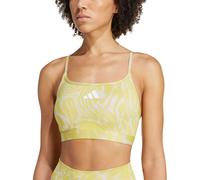 Adidas - Sujetador Aeroreact Training Light Support 3 bandas, Mujer, Wonder Alumina, S