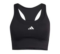 adidas Sujetador de Soporte Medio con Bolsillo para Mujer, Talla L A-B, Color Negro