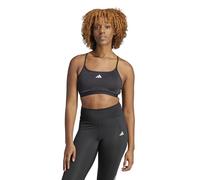 adidas Sujetador Deportivo Aeroreact con Soporte de luz para Mujer, Color Negro