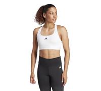 adidas Sujetador Deportivo Powerreact para Mujer, Soporte Medio, XSCD Blanco