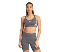 adidas Sujetador Deportivo Powerreact Train de Soporte Medio con 3 Rayas para Mujer, SAB