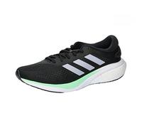 ADIDAS Supernova 2.0 Shoes, Zapatillas para Correr Hombre, Core Black/Halo Silver/Pulse Mint, 44 2/3 EU
