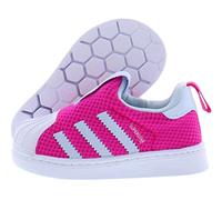 adidas Superstar 360 Baby Girls Shoes Size 5.5, Color: Pink/Grey
