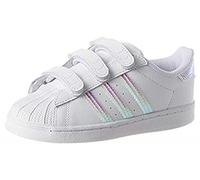 adidas Superstar CF, Sneaker Unisex niños, FTWR White/FTWR White/FTWR White, 24 EU