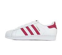 Adidas Superstar Foundation, Zapatillas Unisex Infantil, Blanco / Fucsia, 35.5 EU
