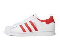 Adidas Superstar Hombre Blanco Rojo 41 42 43 44 45 Zapatillas Originales