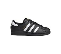 adidas Superstar J - Zapatillas de Deporte Bajas Unisex para Adulto, Negro, 40 EU
