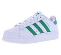 adidas Superstar XLG - Zapatillas para mujer, Blanco/Verde Semi Court / Blanco, 9