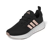 adidas Swift Run 23, Shoes-Low Mujer, Core Black/Champagne Met./FTWR White, 36 2/3 EU