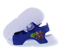 adidas Swim Sandal Baby Boys Shoes Size 6, Color: Blue/White