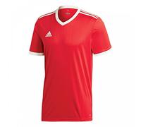 Adidas TABELA 18 JSY Camiseta de Manga Corta, Hombre, Power Red/White, S