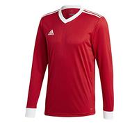 adidas TABELA 18 JSY L Camiseta Mangas Largas, Hombre, Power Red/White, S