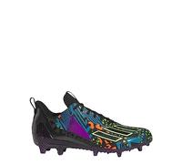 adidas Tacos de fútbol Adizero 2 Hombre, Core Black Team Shock Pink 2 Team So, 47 1/3 EU