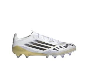 adidas Tacos de fútbol F50 Elite Ag para hombre, color naranja