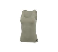 adidas Tank Top-Sport Active Essentials Cotton 3 Stripes Camisetas, Silver Pebble_4a0690, XL Mujeres
