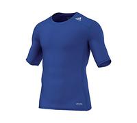 adidas Techfit Base - Camiseta de manga corta para hombre, Azul (Blod Blue), S