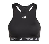 adidas Techfit Medium Support High Neck Bra Sujetador Deportivo Mujer (Pack de 1)