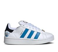 adidas Tenis Campus de caña baja para hombre, Cloud White Bright Blue Core Black, 26.5 cm