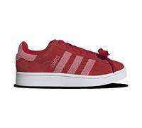 adidas Tenis Campus de caña baja para hombre, rojo y blanco, 41 1/3 EU