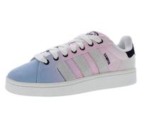adidas Tenis Campus de caña baja para hombre, Wonder Blue Cloud Alpha White Clear Pink Pink, 40 2/3 EU