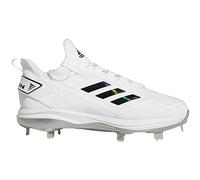 adidas Tenis de béisbol Icon 7 para hombre, blanco y negro, 51 1/3 EU