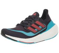 adidas Tenis de correr Ultraboost 23 para hombre, Tinta/Rojo brillante/Cian Lucido, 9
