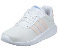 Adidas Tenis Lite Racer 3.0 para Mujer, UE, FTWR White Wonder Quartz Blue Fusion, 38 2/3 EU
