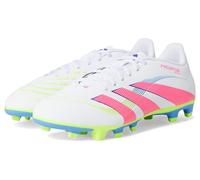 adidas Tenis unisex Club Firm Multi Ground con tacos de fútbol, White Lucid Pink Lucid Lemon, 45 1/3 EU