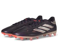 adidas Tenis unisex Copa Pure Ii Pro Firm Ground para adultos, Aurora Black Platin Metallic Turbo, 39 1/3 EU