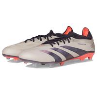 adidas Tenis unisex Predator Pro Firm Ground, Platin Metallic Aurora Black Turbo, 47 1/3 EU